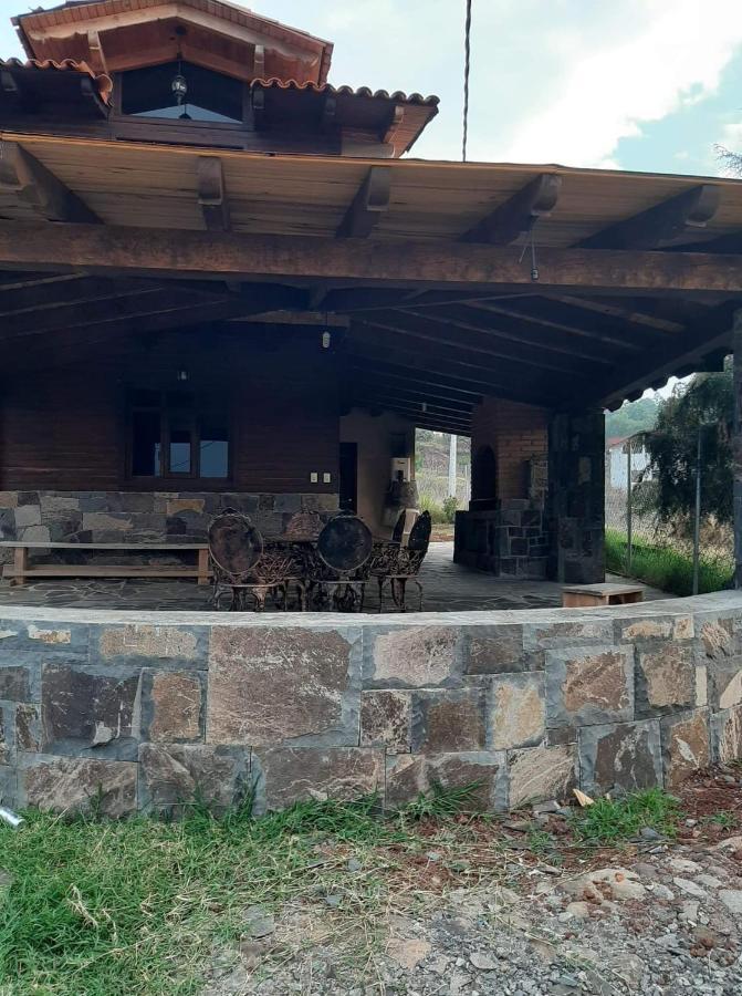 Cabanas Los Girasoles Mazamitla Exteriör bild